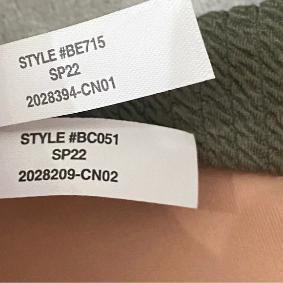 J. Crew Textured 2-Piece Set Bikini Top & Bottom Green 27363 - Picture 9 of 12